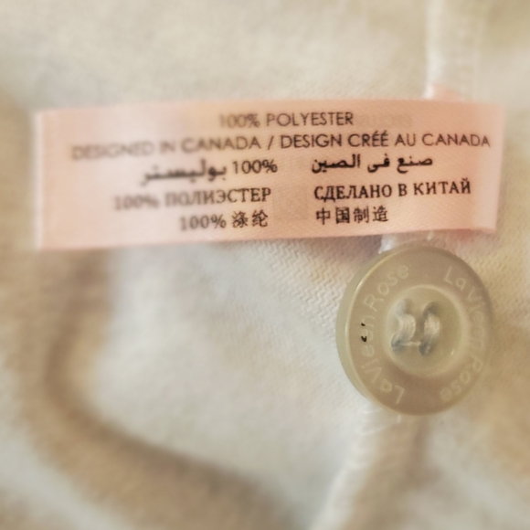 NWT LA Vie en Rose PJ set ( Size L) - Picture 9 of 10